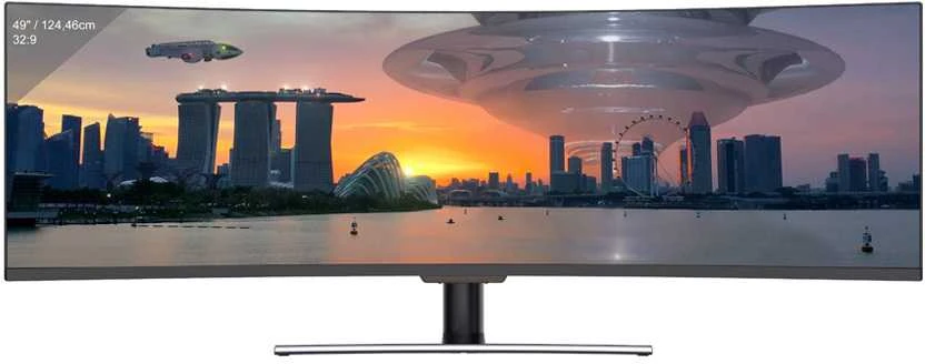 LC-Power 124,5 cm (49") 20A2A VA+DP+HDMI monitorius