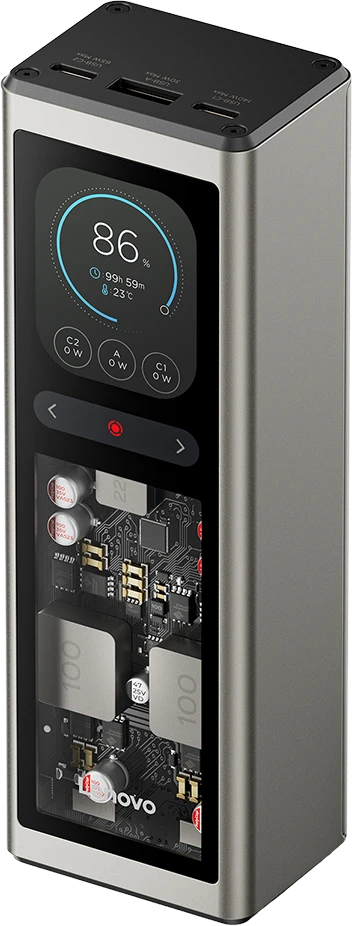 Lenovo | 140W Nešiojamas kompiuteris PowerBank | Gold Gray