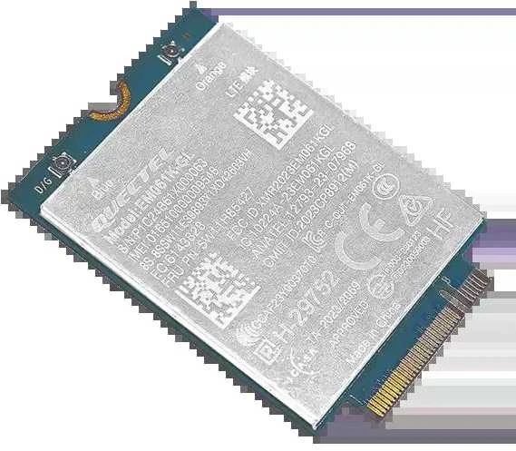 Lenovo Quectel EM061K-GL LTE-A CAT6 M.2 Modem | 4XC1Q24438
