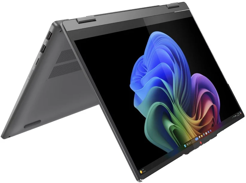 Nešiojamas kompiuteris Lenovo IdeaPad 5 2-in-1 14Q8X9 | Snapdragon X Plus X1P-42-100, 14" WUXGA OLED lietimui jautrus, 16 GB RAM, 1 TB SSD, Windows 11 Home | Pilkas