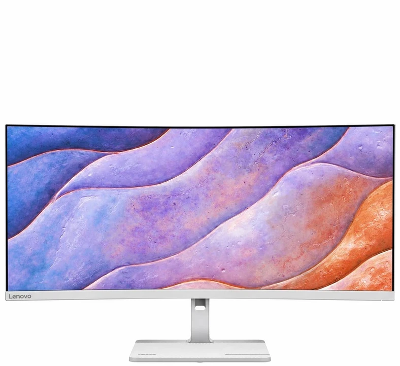 Monitorius Lenovo | L34W-4C | 34 " | VA | WQHD | 21:9 | 120 Hz | 1 ms | 3440 x 1440 pikselių | 350 cd/m² | HDMI jungtys quantity 2 | Cloud pilkas