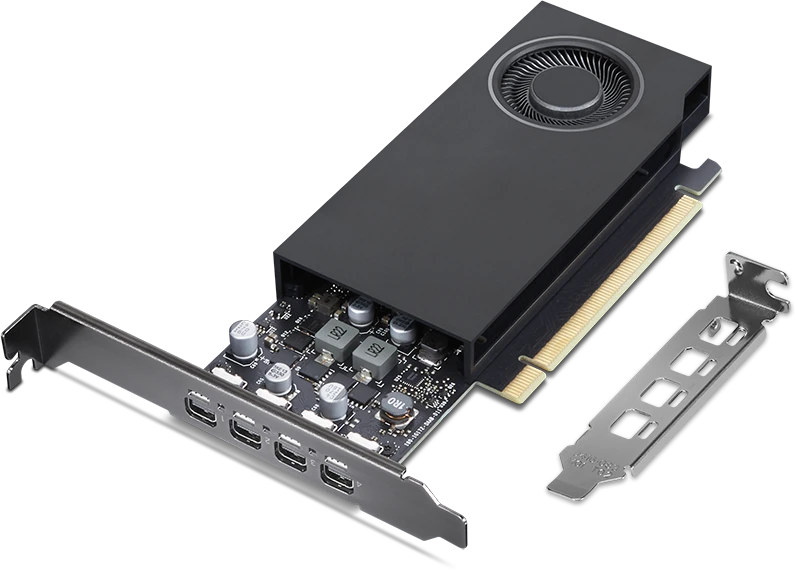 Vaizdo plokštė Lenovo Grafikos plokštė | ThinkStation | NVIDIA | 8 GB | RTX A1000 | PCIe