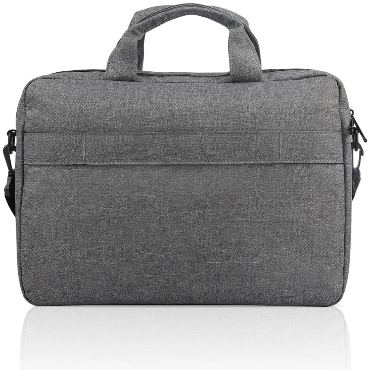 Lenovo | Essential | 15.6-inch Nešiojamas kompiuteris Casual Toploader T210 Pilkas | Messenger-Briefcase | Shoulder strap | Pilkas
