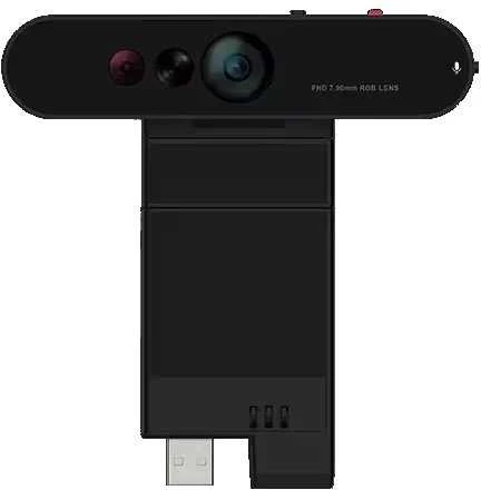 Lenovo | ThinkVision MC60 Monitorius internetinė kamera | Infraraudonųjų spindulių kamera, „Windows Hello“ palaikymas