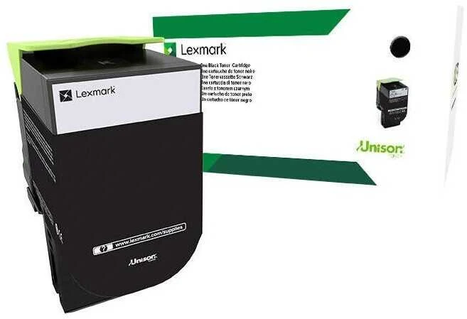 Lexmark 802K cartridge, juodas