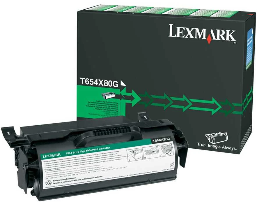 Lexmark T654X80G tonerio kasetė Originalus Juoda 1 vnt