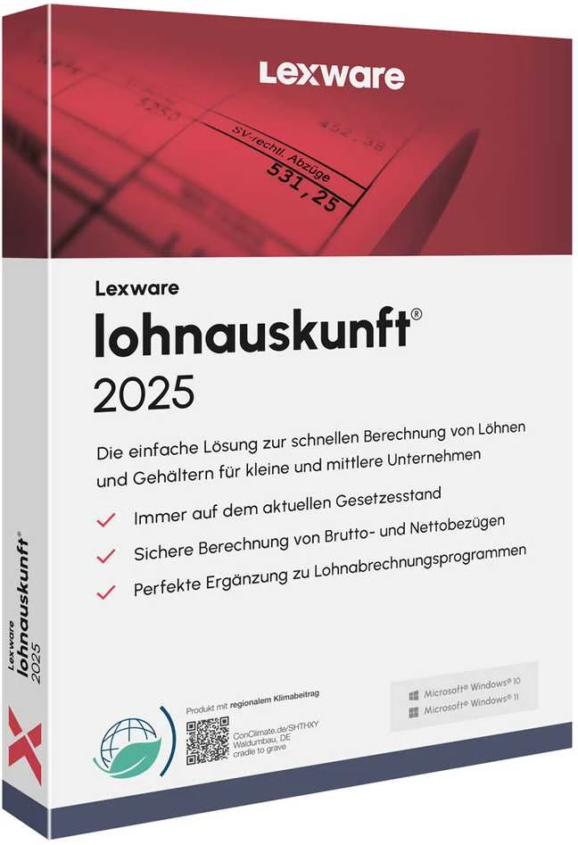 Lexware lohnauskunft 2025 - Abo