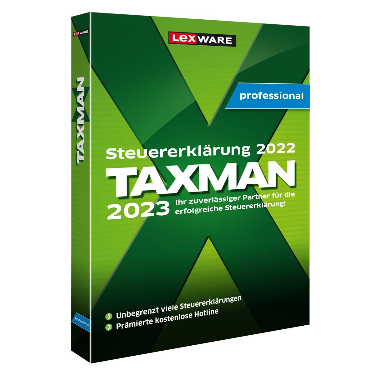 Lexware TAXMAN professional 2023 (5 vietų licencija) Atsisiųsti