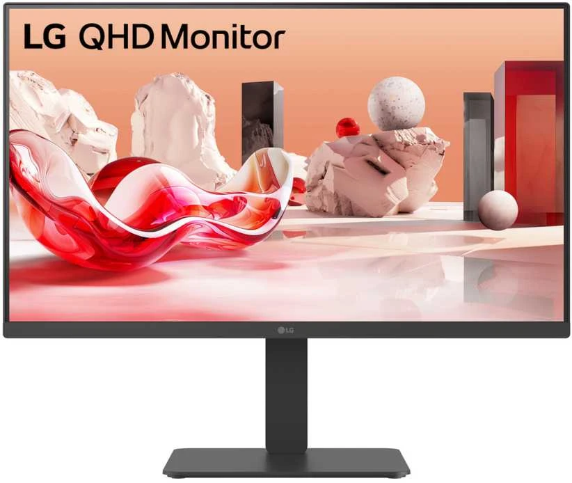 Monitorius LG | 27BA45QB-B | 27 " | IPS | 16:9 | 75 Hz | 5 ms | 2560 x 1440 pikselių | 280 cd/m² | HDMI jungtys quantity 2 | Juodas