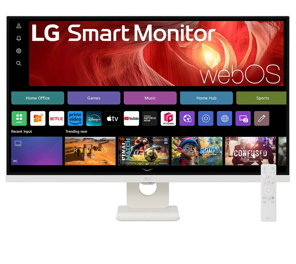 Monitorius LG SMART 32U721SA-W - 4K | VA | WebOS | 31.5"
