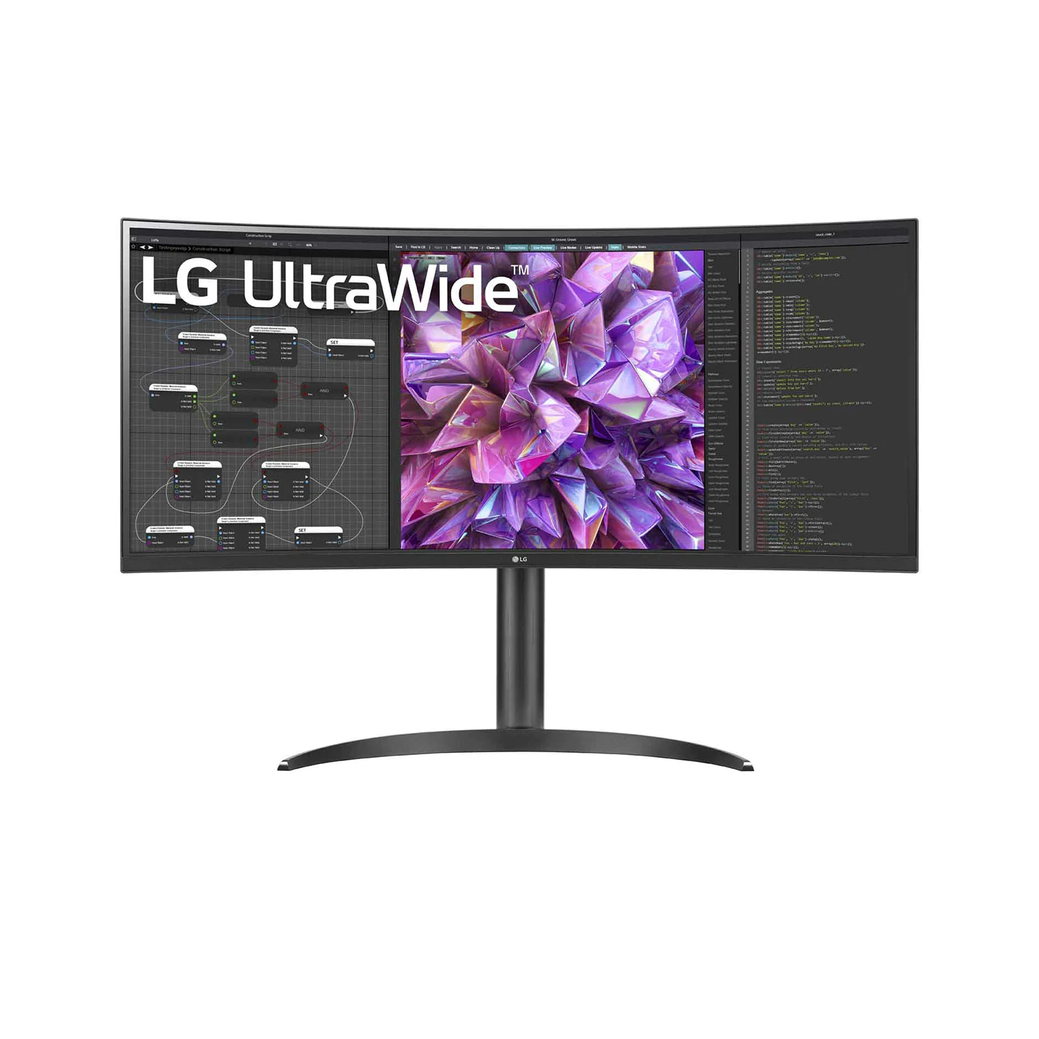 Monitorius LG 34" 34WQ75X-B itin platus lenktas QHD HDMI USB DP IPS 21:9 b