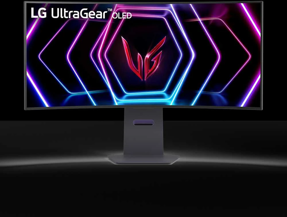 LG 39" ULTRAGEAR? OLED CURVED 21:9 GAMING MONITORIUS | WQHD 800R, 240HZ, 0.03MS (GTG), HDR400 TRUE Juodas