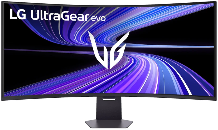 LG UltraGear evo G9 52G930B-B, 52 colių WUHD lenktas žaidimų monitorius, 240 Hz, VA panelė, „FreeSync Premium“