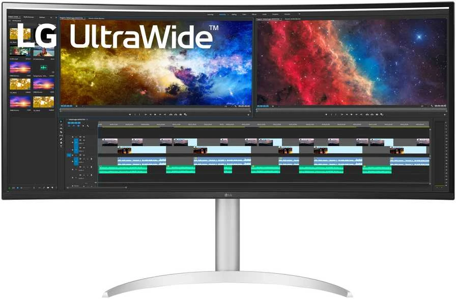 Monitorius LG 38BQ85C-W - 75 Hz | 3840 x 1600 | 38 colių | IPS | 5 ms