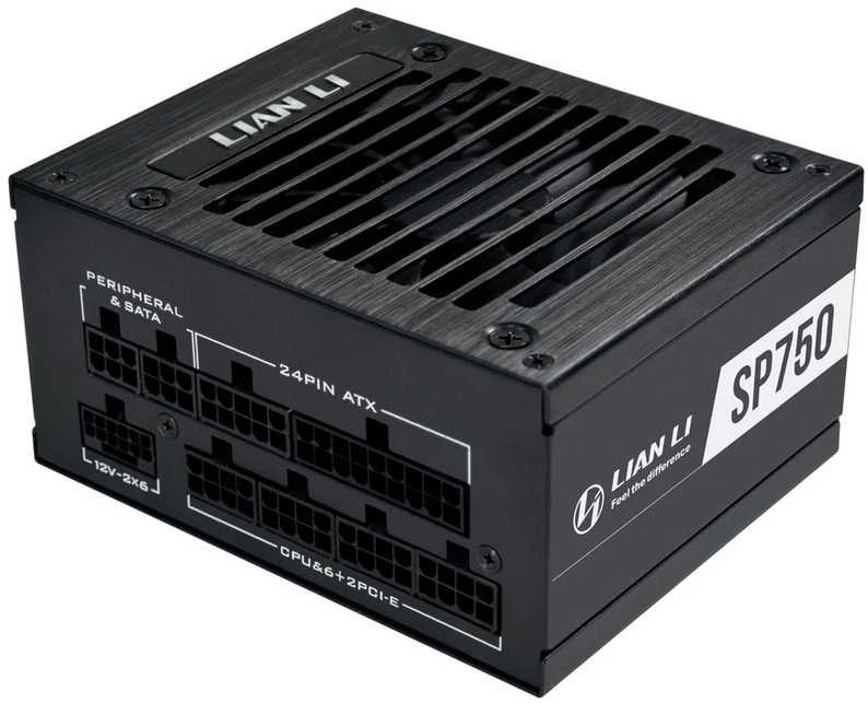 Lian Li SP750 V2 Gold maitinimo šaltinis, modulinis, ATX 3.1 "750 W", juodas