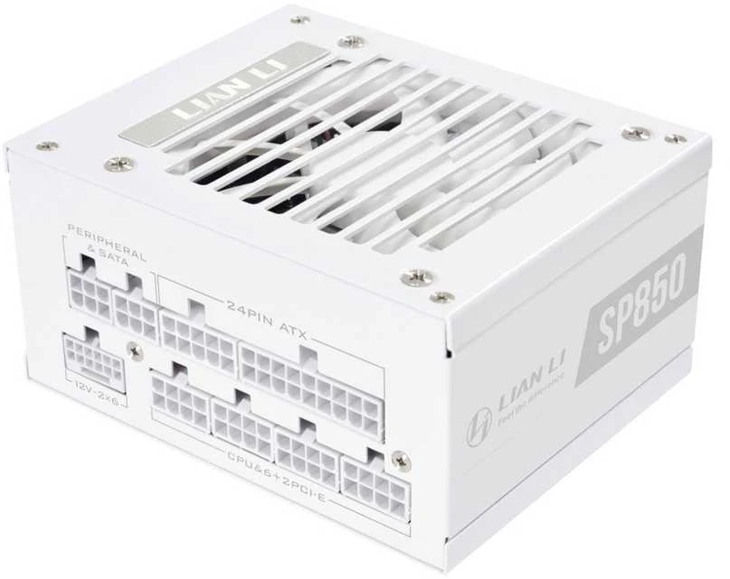 Lian Li SP850 V2 Gold maitinimo šaltinis, modulinis, ATX 3.1 "850 W", baltas