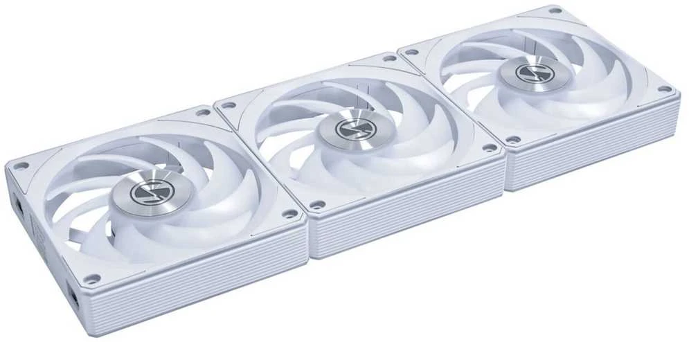 Lian Li UNI FAN CL Wireless korpuso ventiliatorius, 3er-Pack – 120mm, baltos spalvos