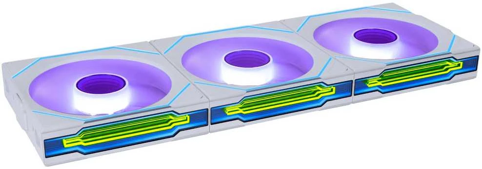Lian Li UNI FAN SL-INF trijų vienetų blokas su RGB apšvietimu