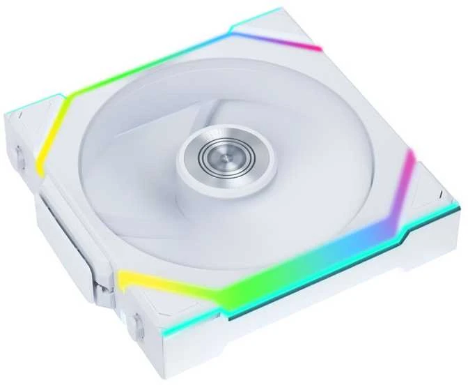 Lian Li UNI FAN SL Wireless ARGB PWM korpuso ventiliatorius – 120 mm, baltos spalvos
