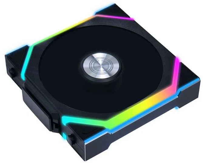 Lian Li UNI FAN SL Wireless ARGB PWM korpuso ventiliatorius – Reverse Blade, 120 mm, juodos spalvos