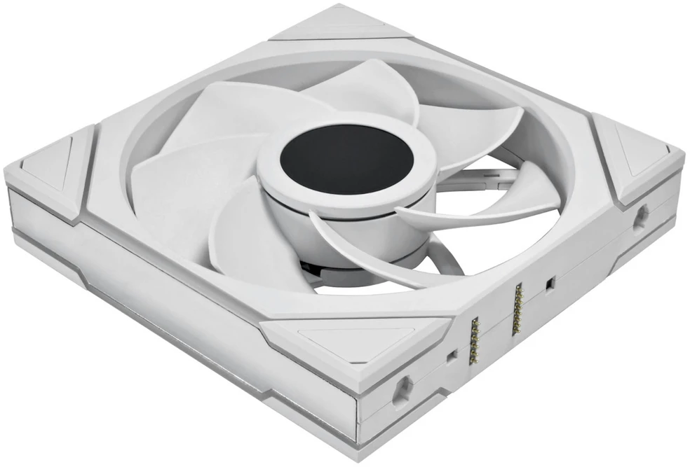 Lian Li UNI FAN TL LCD Wireless korpuso ventiliatorius, ARGB, PWM – 140mm, baltos spalvos