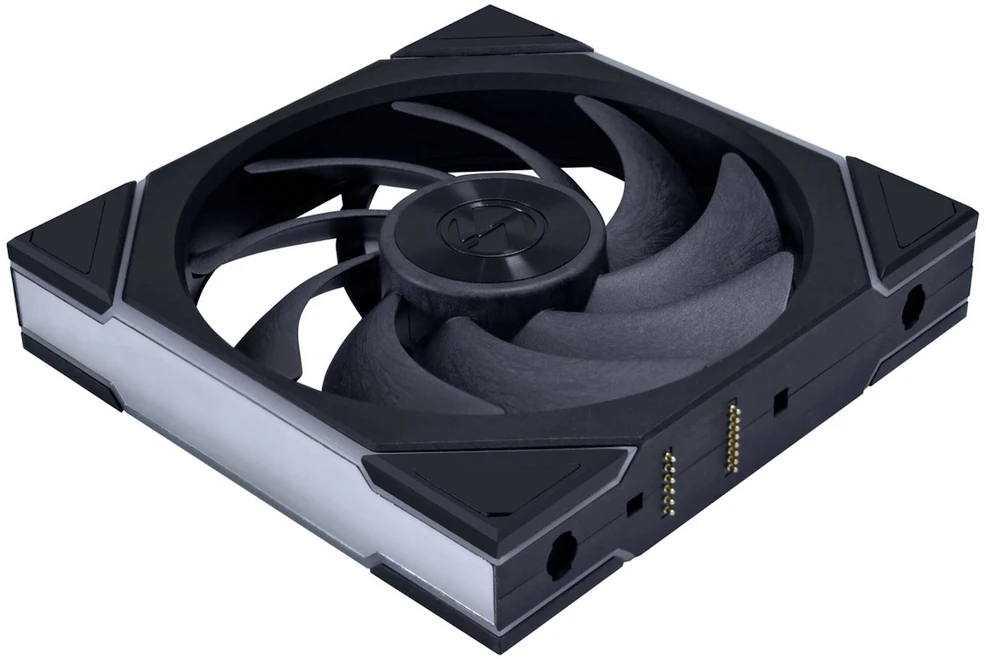 Lian Li UNI FAN TL Wireless korpuso ventiliatorius, ARGB, PWM – Reverse Blade, 140mm, juodos spalvos