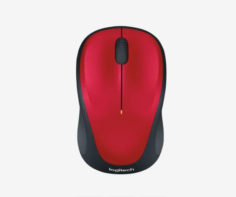Optinė belaidė pelė Logitech M235, raudona, 910-002496