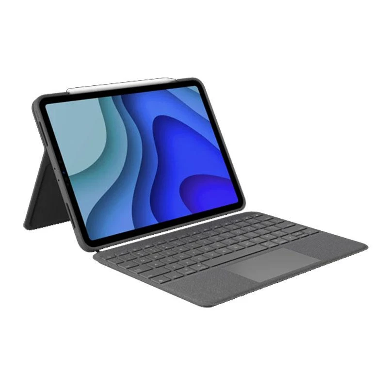 Logitech Folio Touch dėklas skirtas iPad Air 4 Gen. (Klaviatūros kalba – Vokiečių)