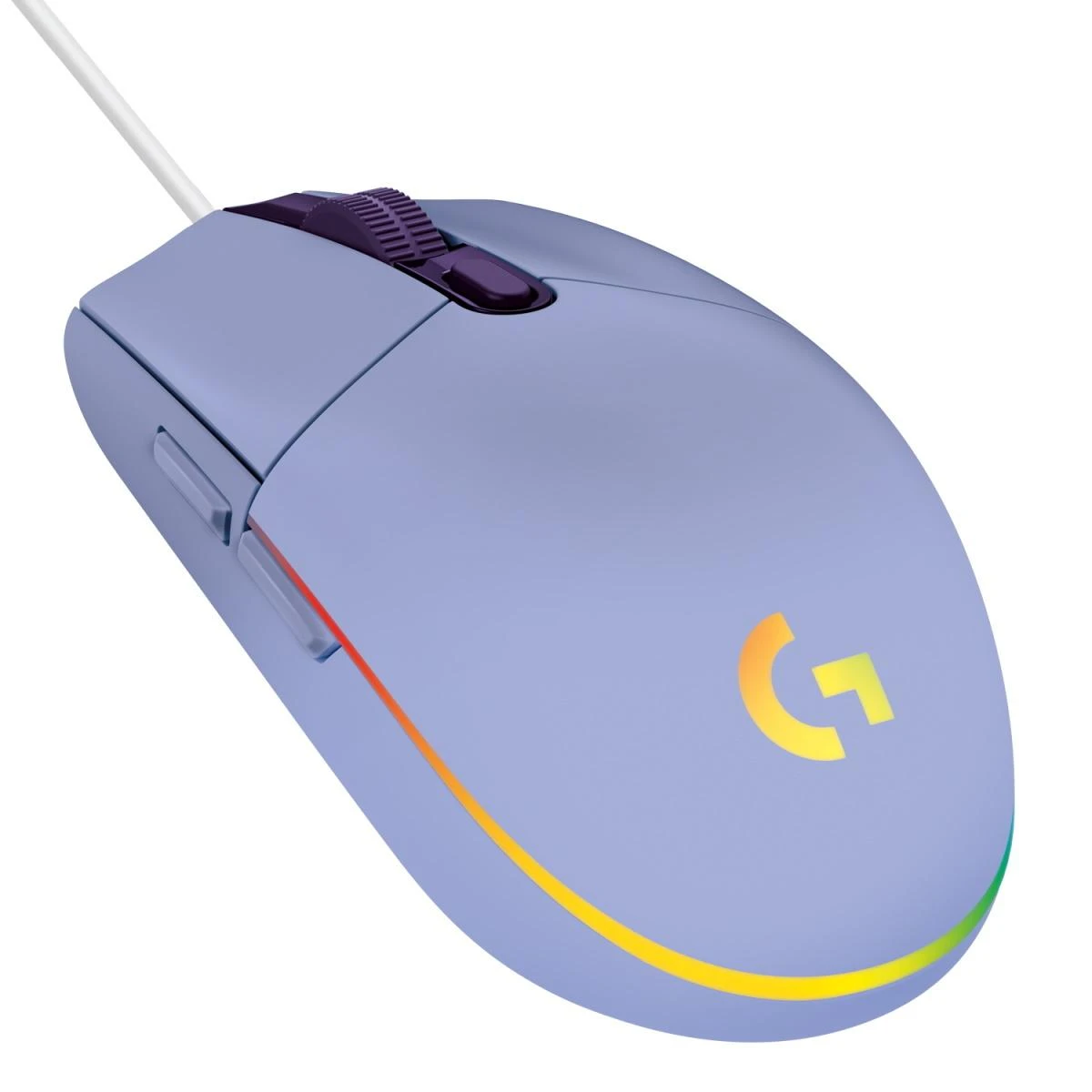 Pelė žaidimams Logitech G203 Lightsync RGB, Lilac