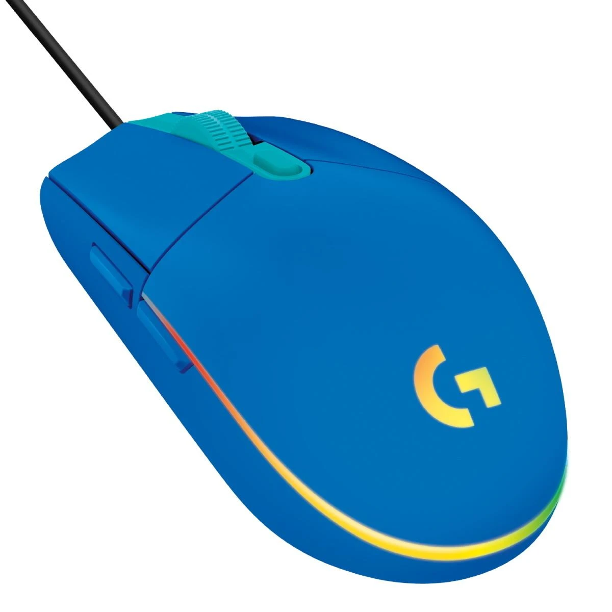 Žaidimų pelė Logitech G203 Lightsync RGB, Mėlyna
