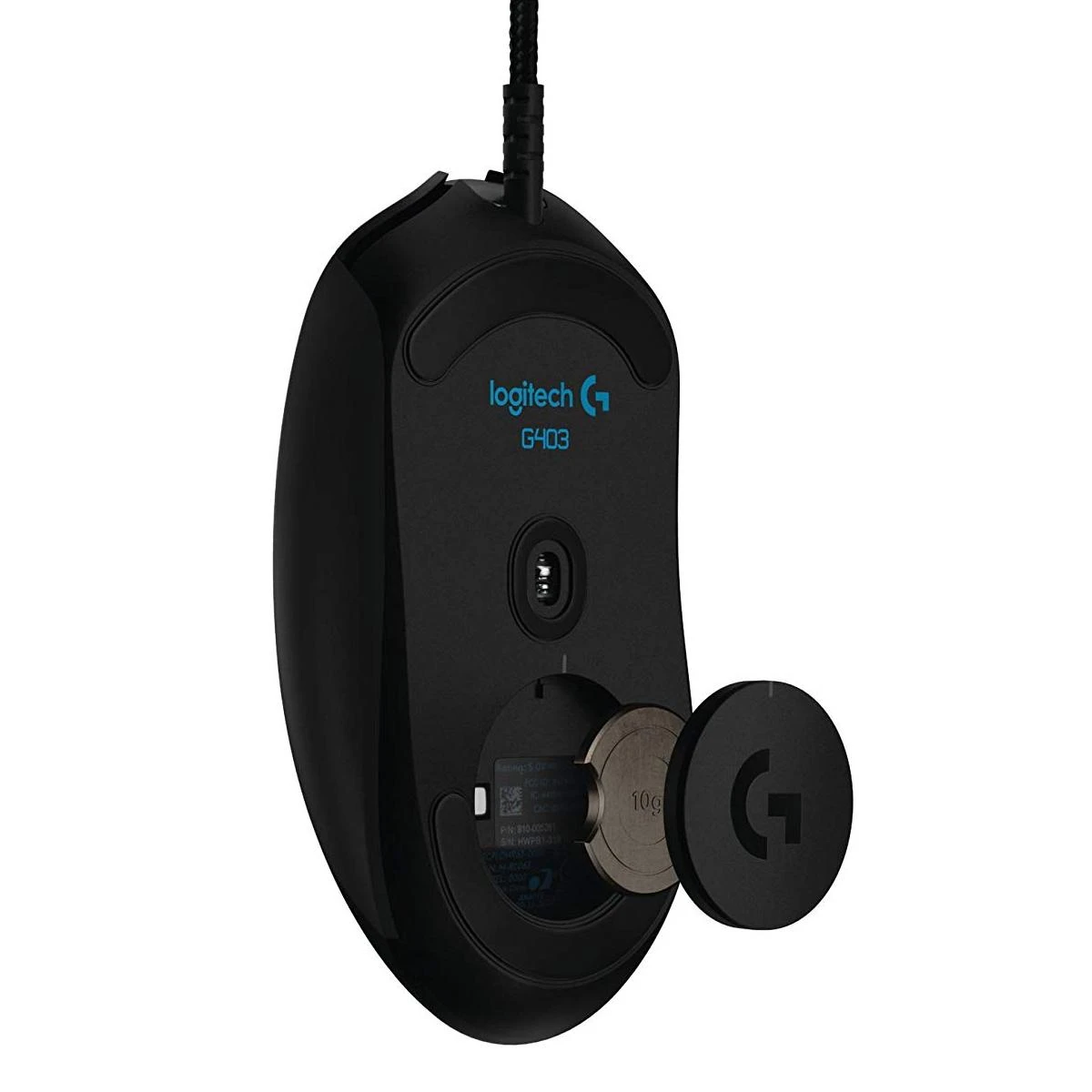 Laidinė pelė žaidimams Logitech G403 Hero, Lightsync RGB, Juodos spalvos