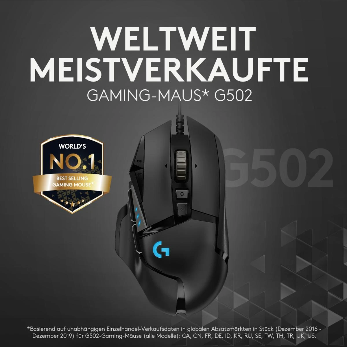 Žaidimų pelė Logitech G502 Hero