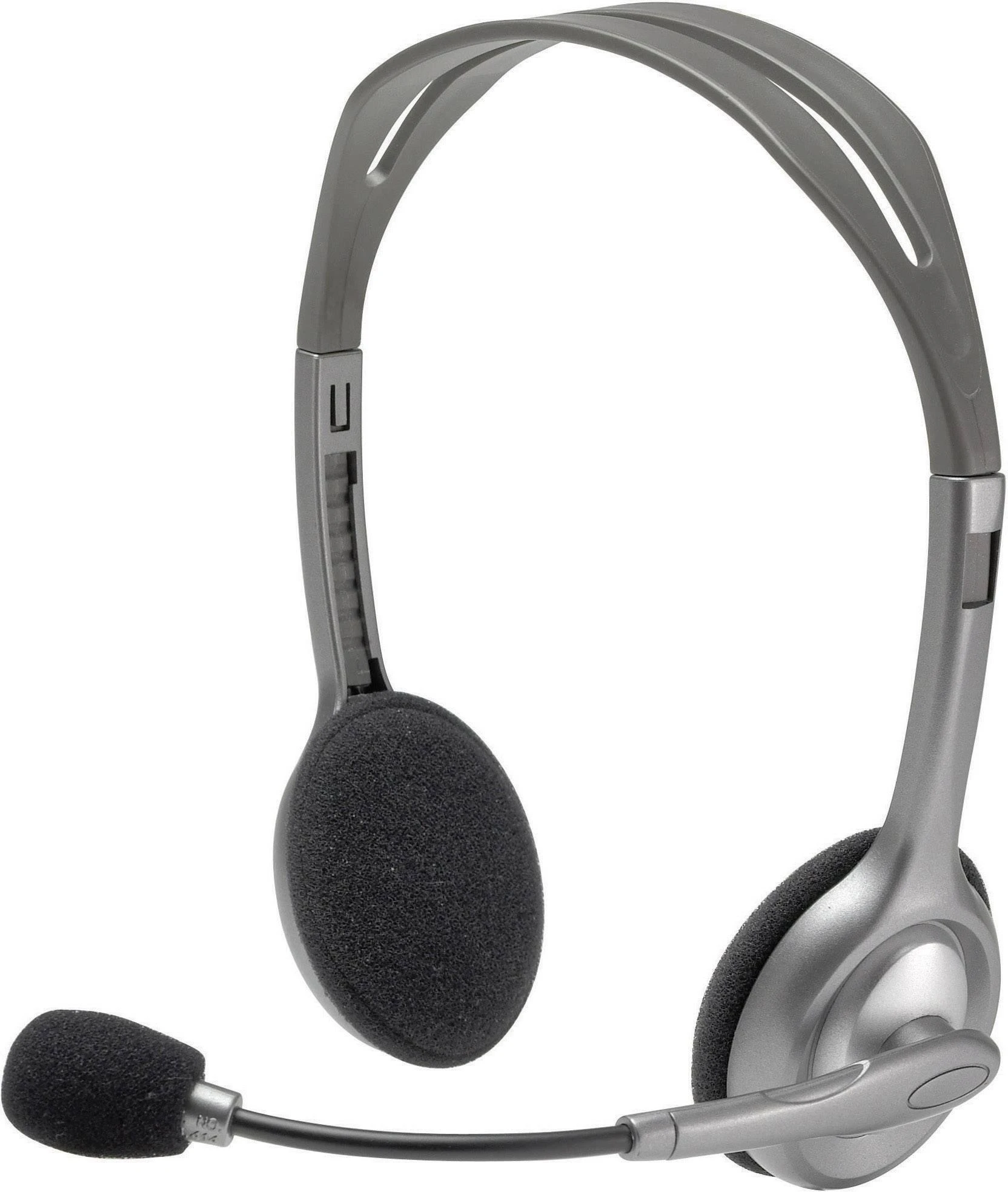 Logitech | LGT-H110 | Stereo ausinės | Juodas, Sidabrinis