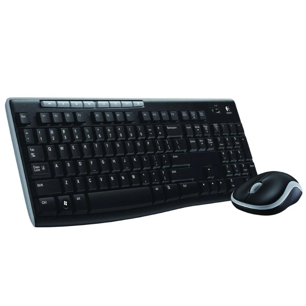 Belaidis klaviatūros ir pelės rinkinys Logitech MK270, DE išdėstymas