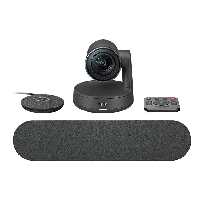 LOGITECH RALLY WEBCAM - BOLIDE - IN-HOUSE/EMS - EMEA - Juodas - BUSINESS - USB - EU