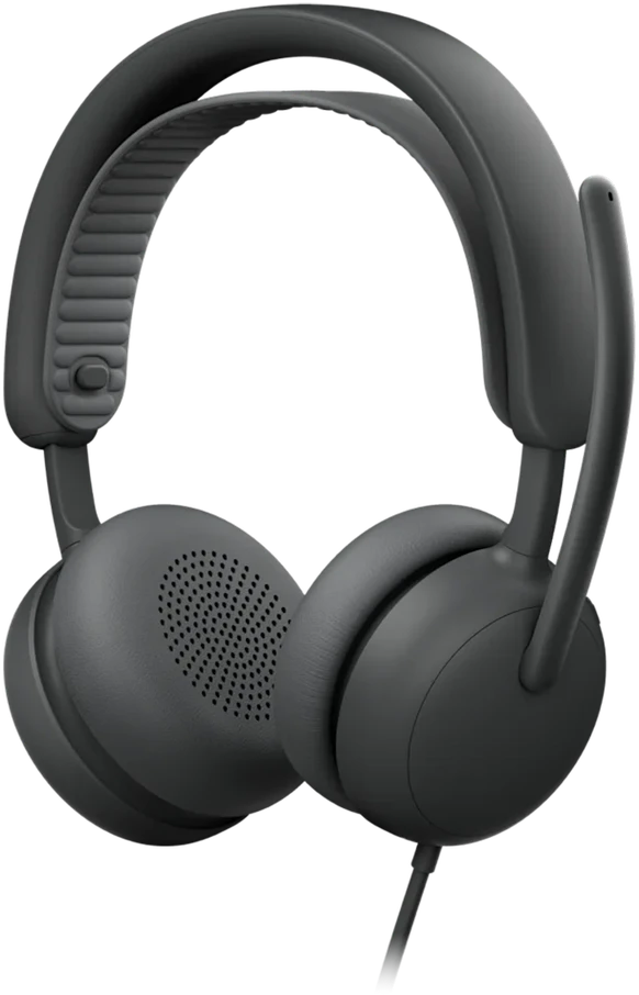 LOGITECH Ausinės - Zone su laidu 2 skirta Business - GRAPHITE - USB - EMEA28i-935 - UC, EU