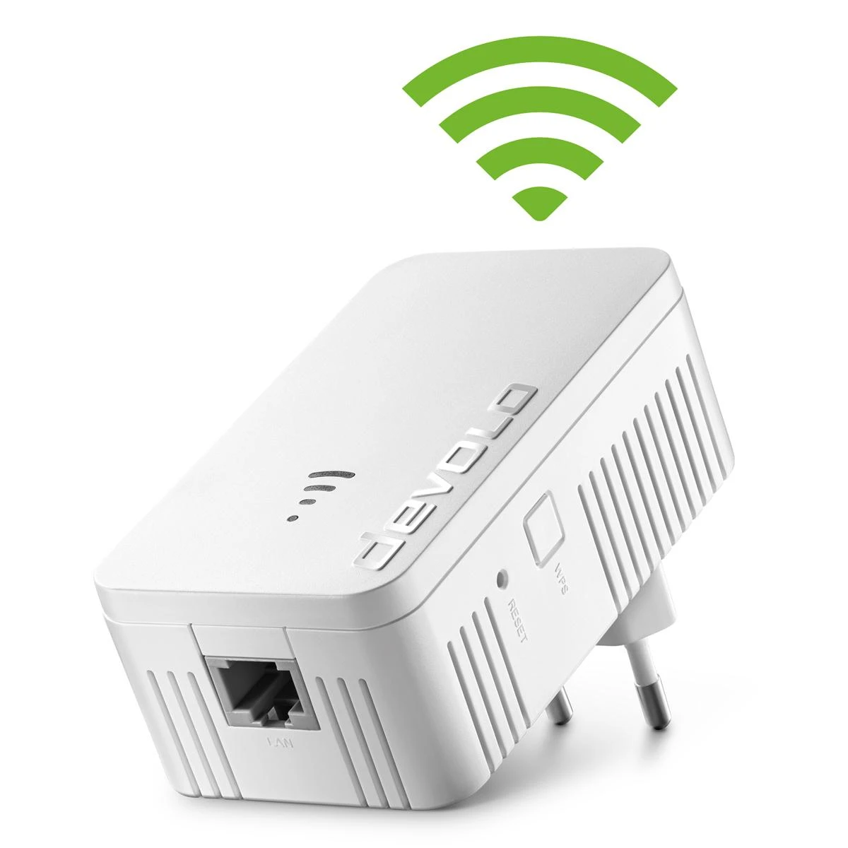 Maršrutizatorius devolo WiFi 5 kartotuvas 1200 AC1200 dvijuostis, 1x Fast Ethernet prievadas
