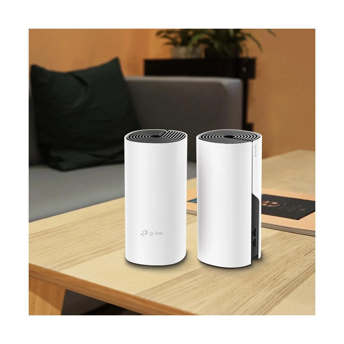 Maršrutizatorius TP-LINK AC1200 viso namo tinklelio „Wi-Fi“ sistema „Qualcomm“ procesorius 867 Mbps, 5 GHz + 300 Mbps, 2,4 GHz 2 Gigabit prievadai 2 vidinės antenos