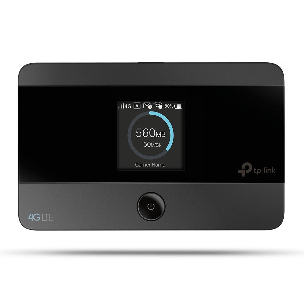 Modemas TP-LINK mobilusis 4G LTE WLAN Maršrutizatorius su integr.4G modemu, SIM kortelės lizdas, 1,4 colio TFT Ekranas, 2550 mAH Akku, Micro SD kortelės lizdas