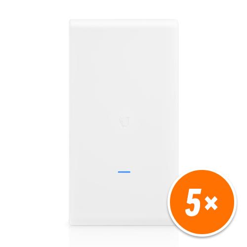 UBIQUITI UAP-AC-M-PRO-5 Ubiquiti UniFi UAP AC PRO Mesh 802.11AC 3x3 Outdoor AP 802.3af PoE - 5 PACK