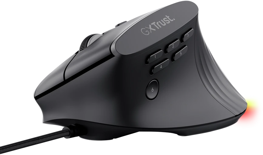 Trust GXT 145 Rexxa pelė Gaming dešinei rankai USB Type-A 12800 DPI