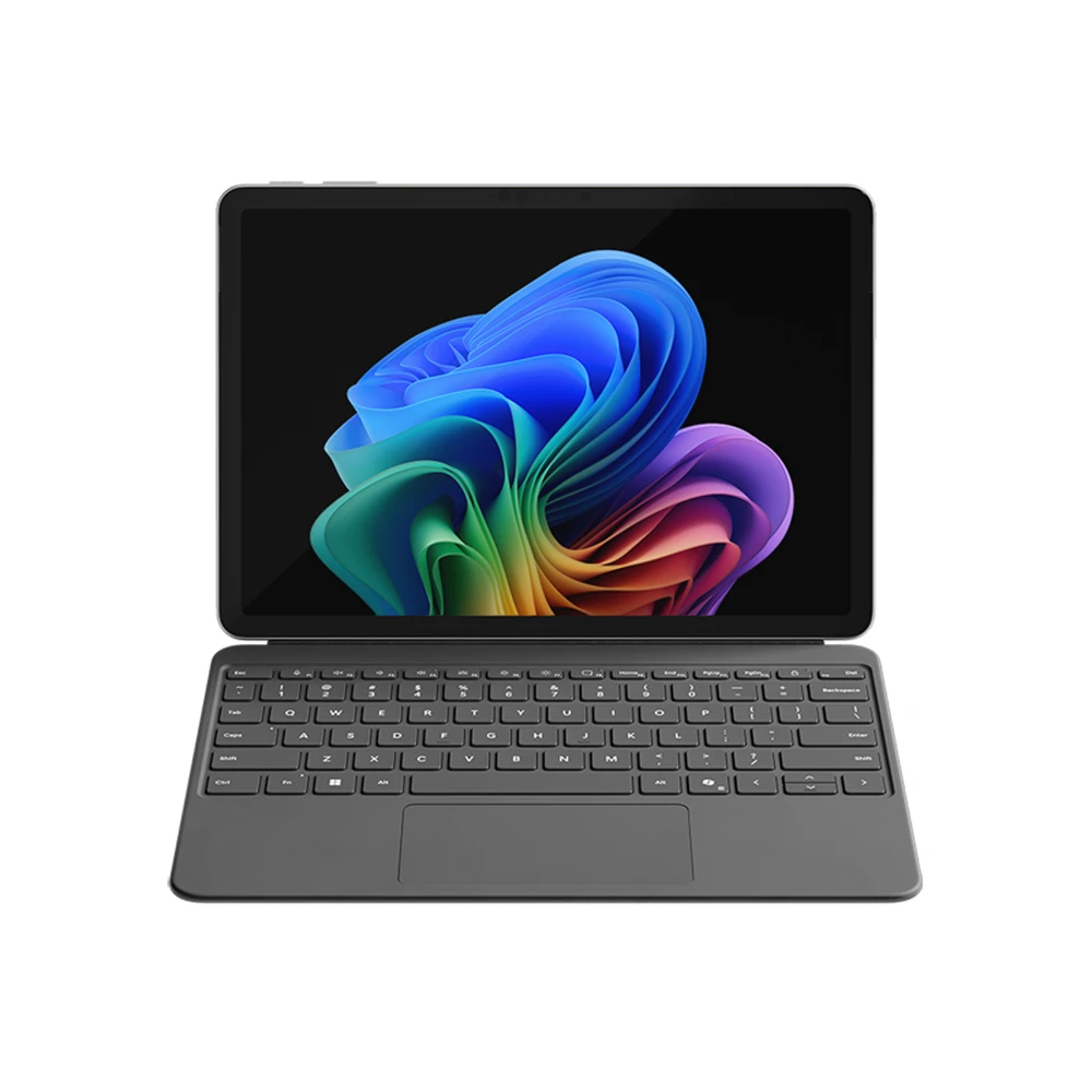 Planšetė „Microsoft Surface Pro 12“ klaviatūra su plonu rašikliu, antracito spalvos - platininė