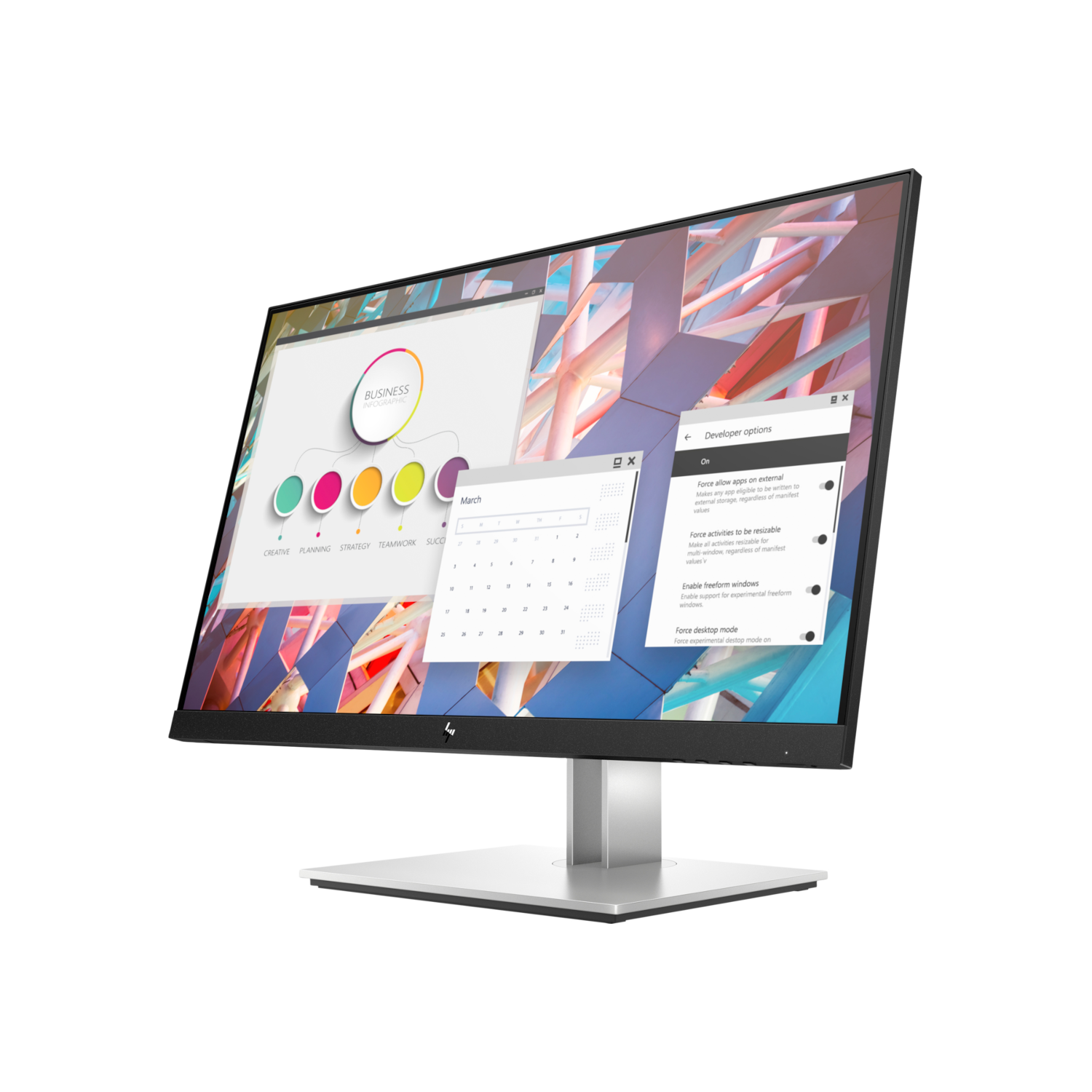 HP EliteDisplay E24 G4 FHD Monitorius - 23.8\