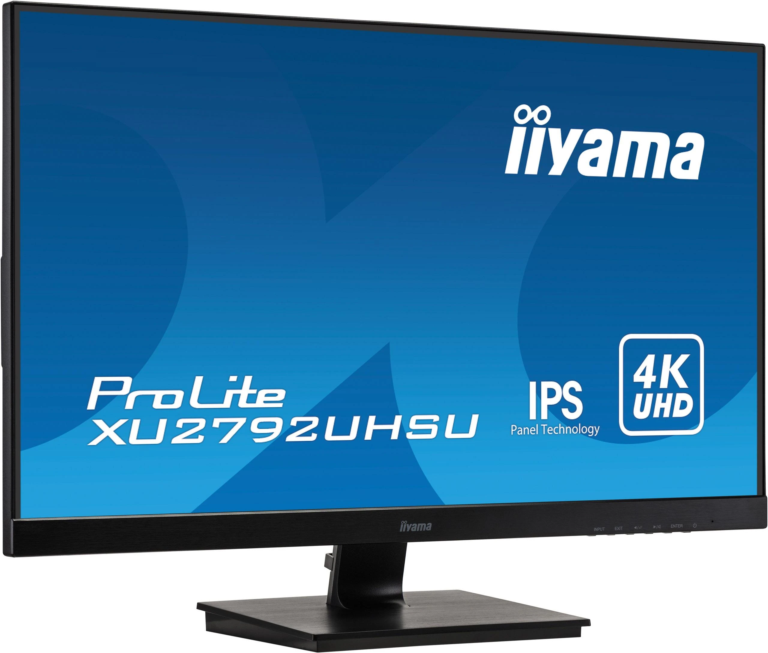 Monitorius iiyama ProLite XU2792UHSU-B1 LED ekranas 68,6 cm (27") 3840 x 2160 pikseliai 4K Ultra HD Juoda