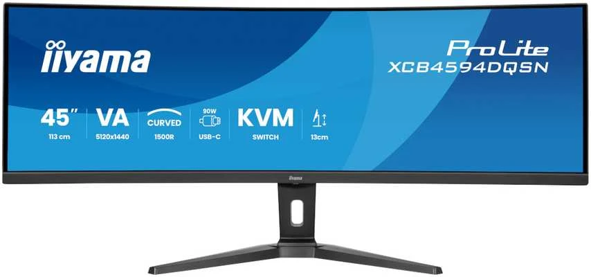 Monitorius iiyama ProLite XCB4594DQSN-B1 - 165Hz | DQHD | 44.5'' | VA | 0.8ms