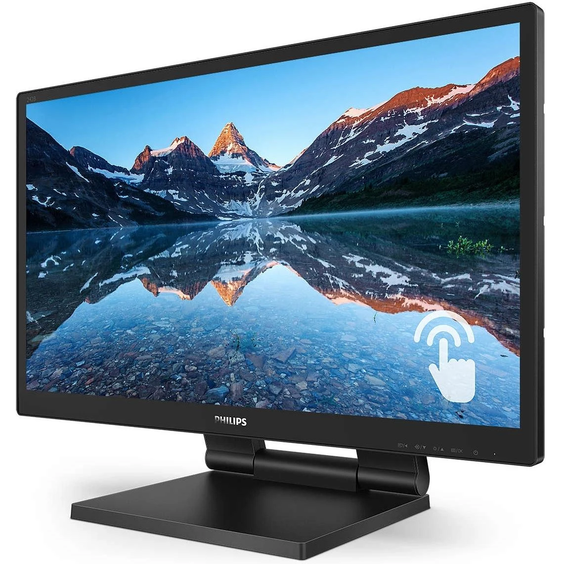 Monitorius Philips 242B9T/00 23.8", Juodos spalvos