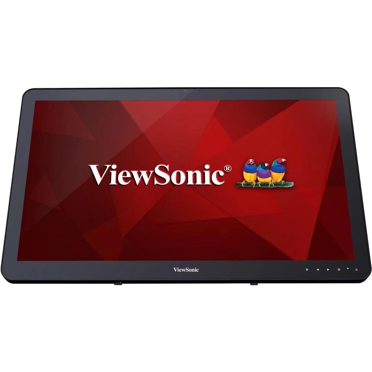 Monitorius ViewSonic 24" 16:9 (23,6") 1920 x 1080, SuperClear® VA, 10 taškų, PCAP su 200 nitų (lietimo modulis), VGA, HDMI, DisplayPort, 2 USB, garsiakalbiai, knygų stendo stilius