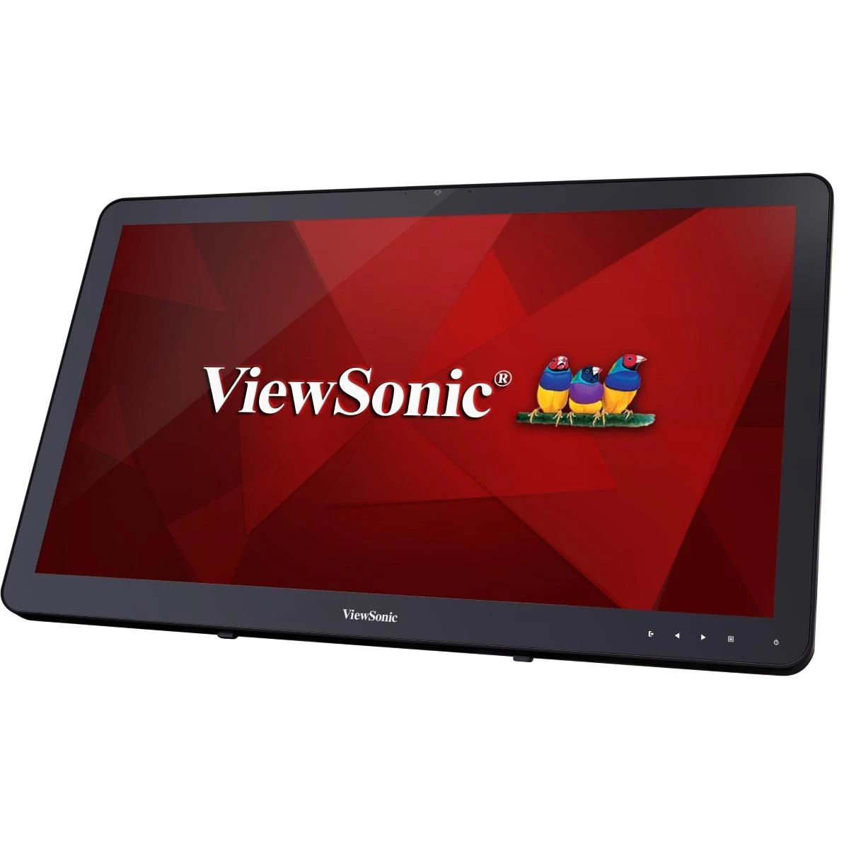 Monitorius ViewSonic 24" 16:9 (23,6") 1920 x 1080, SuperClear® VA, 10 taškų, PCAP su 200 nitų (lietimo modulis), VGA, HDMI, DisplayPort, 2 USB, garsiakalbiai, knygų stendo stilius