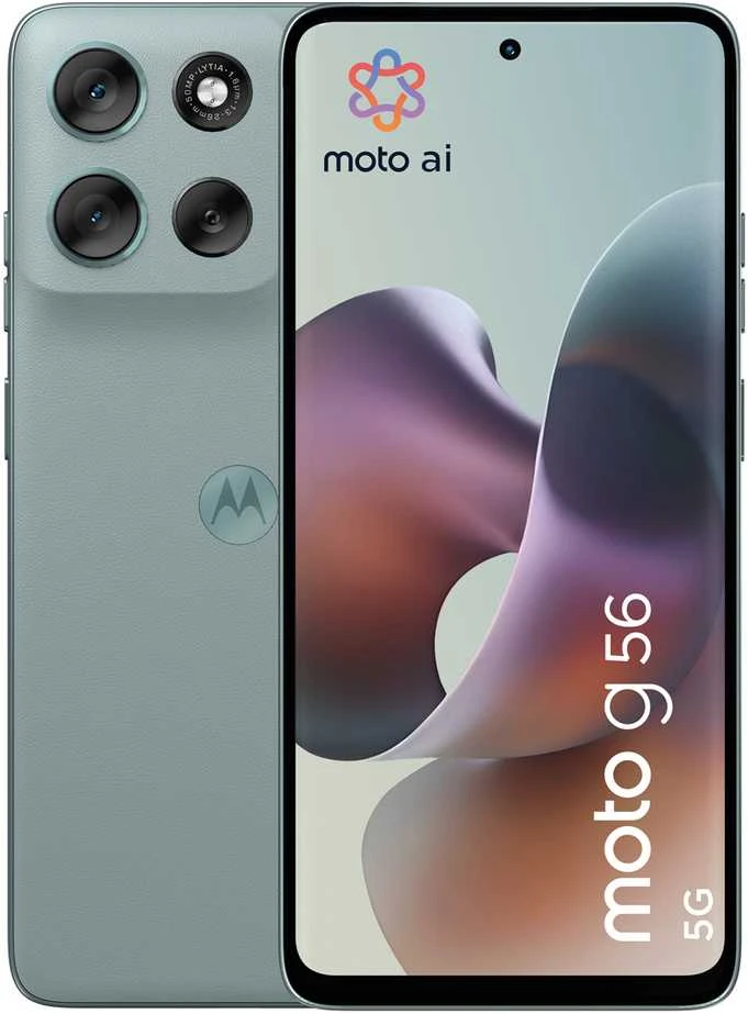 Išmanusis telefonas Motorola moto G56 (8-256 GB) pilkas mist