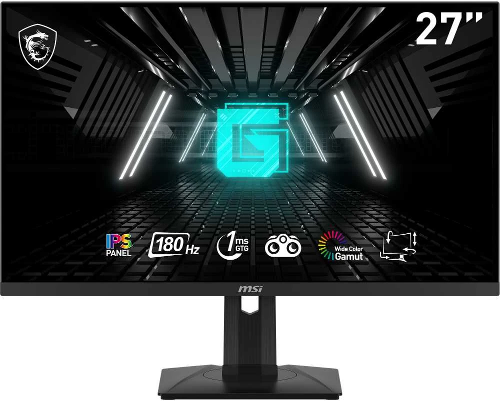 MSI G274PFDE Gaming Monitorius - Rapid IPS, 180Hz, 1ms GTG